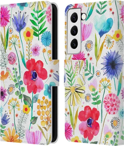 Vista 78 de Head Case Designs Officially Licensed Ninola Butterfly Nature Spring Floral Leather Wallet Case Compatible with Samsung Galaxy A07 4G
