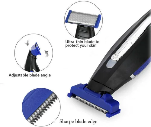 Vista 7 de Cabezal de repuesto para la versión antigua de Microtouch Solo para hombre afeitadora eléctrica micro recortadora