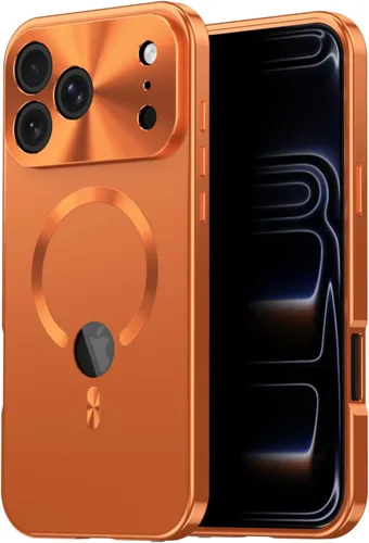 Vista 9 de Funda magnética de cuerpo completo con borde de metal, protección militar contra caídas para iPhone 12, compatible con MagSafe, protector