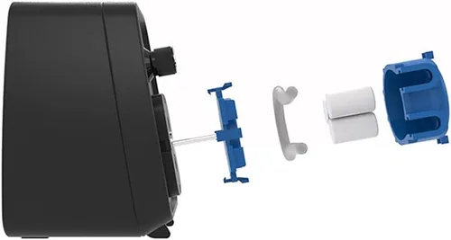 Vista 6 de Kamoer KCP-X mini bomba peristáltica 24V con control de caudal bajo 19-65ml/min bomba dosificadora de líquido de velocidad ajustable para acuario