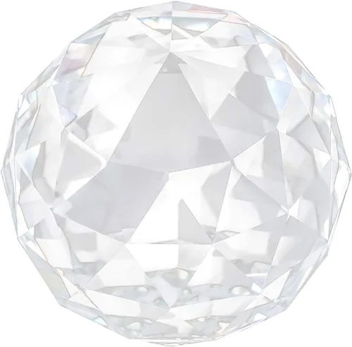 Vista 6 de HEEPDD Bola de prismas transparente, bola de cristal atrapasoles de cristal brillante arco iris prisma globo pisapapeles para decoración de ventanas