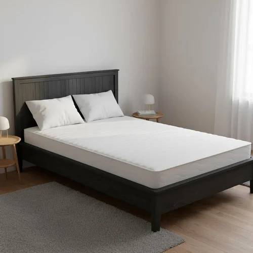 Vista 12 de AC Pacific Colchón de espuma de alta densidad resistente al agua de 6 pulgadas, fabricado en Estados Unidos con elegante tela transpirable acolchada
