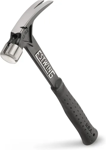 Vista 8 de ESTWING Martillo Ultra Series - Martillo de 15 oz con cara lisa y agarre de reducción de golpes - EB-15S