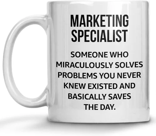 Funny Definition Mug, Marketing Specialist Coffee Mug, Advertisement Mug, Great Marketing Coffee Gift for Men and Women Student Graduation or