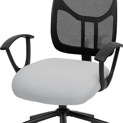 Vista 41 de Fundas elásticas resistentes al agua para sillas de computadora - Protectores lavables para respaldo giratorio y asiento para mascotas - Negro