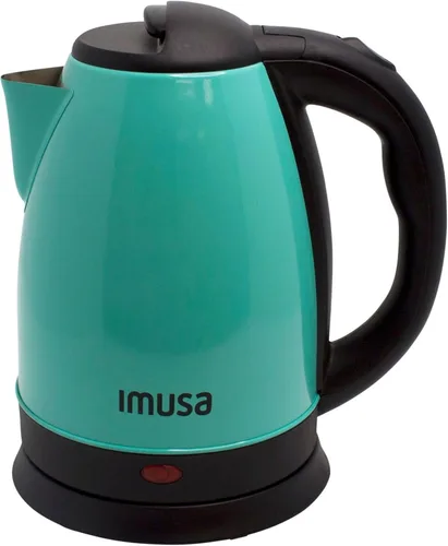 Vista 10 de IMUSA USA GAU-18220 - Tetera eléctrica inalámbrica de acero inoxidable de 1,8 litros con boquilla de vertido fácil de servir