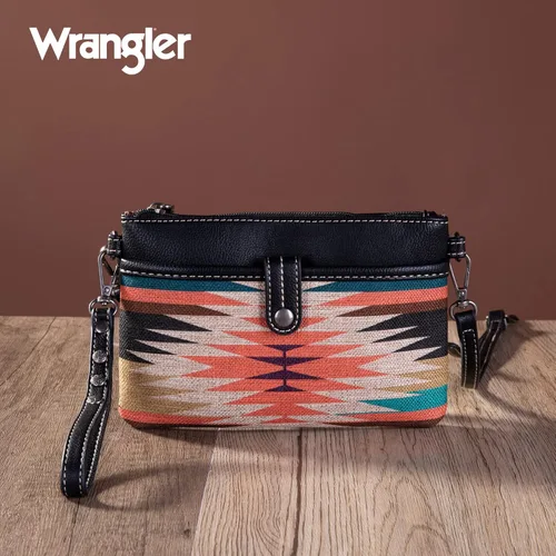 Vista 2 de Wrangler Clutch Wristlet Purse Western Crossbody Bags for Women