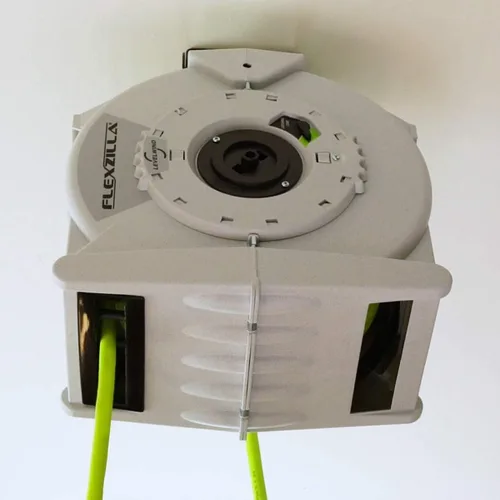 Vista 7 de Flexzilla Pro Retractable Water Hose Reel, 1/2" x 70' - L8340FZ