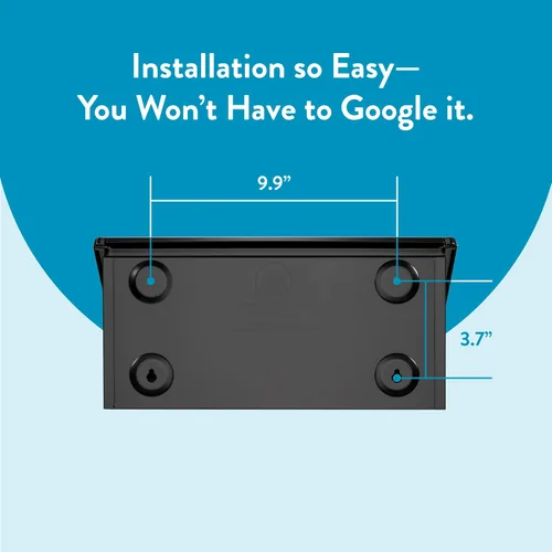 Vista 9 de Architectural Mailboxes Wayland™ Buzón vertical montado en la pared para exterior, buzón pequeño de metal de acero galvanizado resistente al óxido