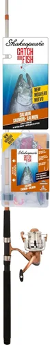 Vista 3 de Shakespeare Catch More Fish Spinning Reel and Fishing Rod Combo with Kit