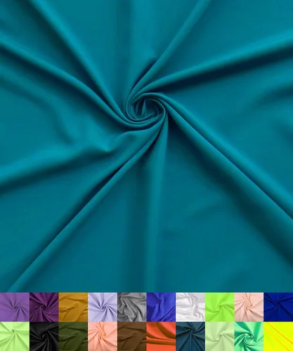 Vista 18 de Barcelonetta Tela de polialgodón para coser Tela de paño por yarda Rollo de 60" de ancho Ligera, transpirable Forro, textil