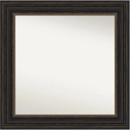 Vista 431 de Amanti Art Espejo de baño de bronce para sobre el fregadero, 30 x 48 pulgadas, espejo rectangular de bronce Ridge de bronce de gran tamaño, marco