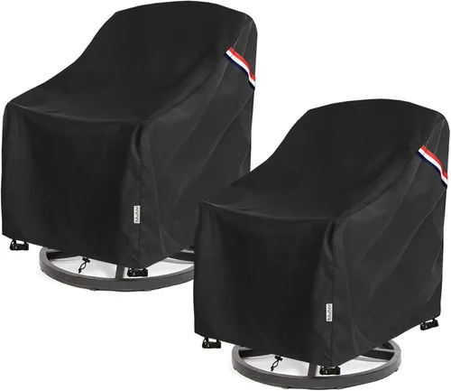 Vista 13 de Fundas para Muebles de Exterior Impermeables Funda para Sofá de Exterior de 3 Plazas, 79 pulgadas de ancho x 38 pulgadas de profundidad x 35