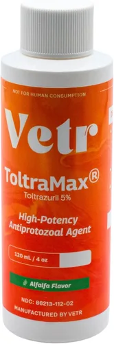 Vista 26 de Toltrazuril 2.5% para caballos, perros, gatos, 4.1 fl oz/4 onzas, para animales de cadena no alimentaria, alfalfa