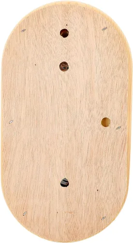 Vista 7 de flexman Termómetro higrómetro para sala de sauna, 2 en 1 248.0 °F 100% madera montado en la pared, accesorios para sala de vapor y baño