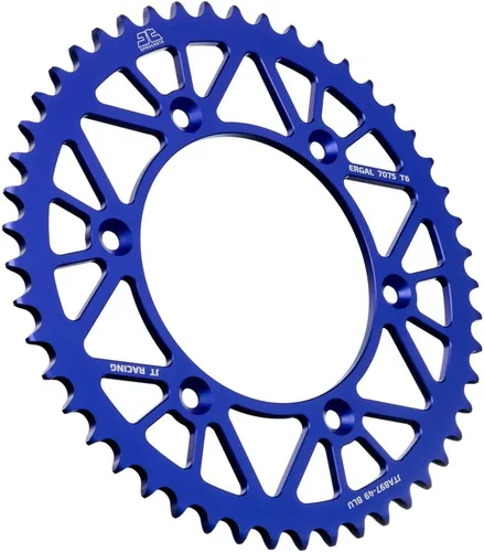 Vista 25 de JT Sprockets JTA897.38BLK - Piñón trasero de aluminio anodizado 7075 T6, color negro