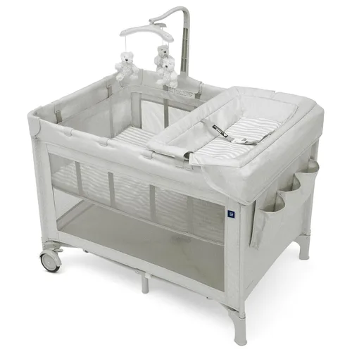 Vista 12 de babyGap Deluxe Play Yard de Delta Children - Cuenta con un moisés extraíble y una mesa cambiadora, camuflaje negro