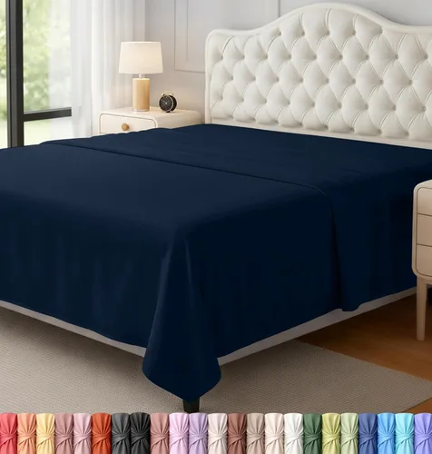 Vista 39 de Utopia Bedding Sábana encimera – Tela de microfibra cepillada suave – Sábana superior resistente al encogimiento y a la decoloración – Fácil cuidado