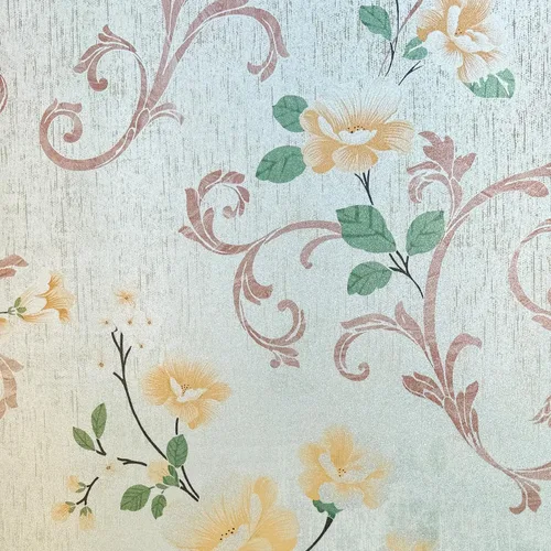 Vista 12 de Película decorativa para ventana grabada con estampado floral, película de privacidad para puerta, película de vidrio estática, sin pegamento, papel