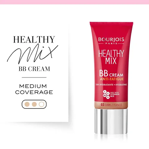 Vista 3 de Bourjois Healthy Mix BB Cream 03 Oscuro 1.0 fl oz