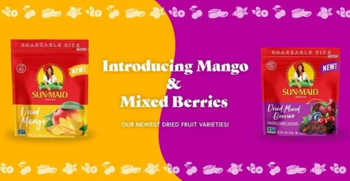Vista 5 de Sun-Maid Rebanadas de Mango Seco - Bolsa Resellable de 15 oz - Endulzado con Azúcar de Caña - Aperitivo de Fruta Seca para Almuerzos, Aperitivos