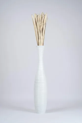 Vista 6 de Leewadee - Jarrón alto para decoración del hogar, madera de mango