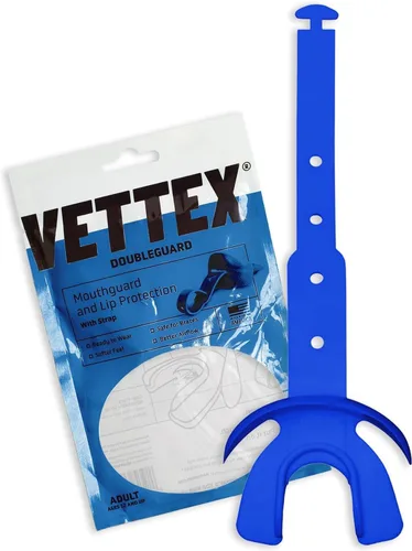 Vista 9 de Vettex Doubleguard Protector bucal con Protección de Labios - Adulto, Aguamarina