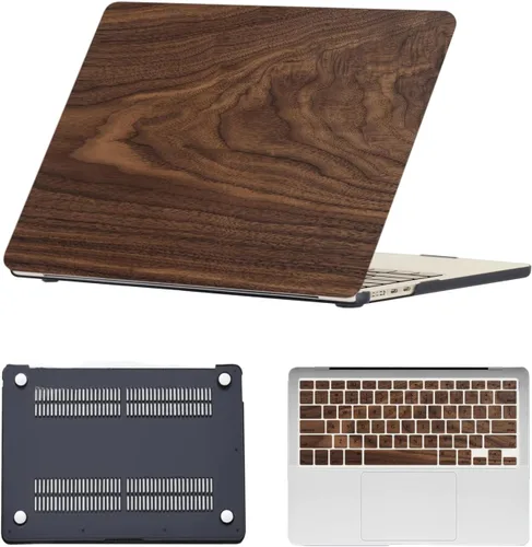 Vista 35 de Carcasa rígida para MacBook Air de 11 pulgadas 2018 2017 2016 2015 2014 2013 2012 versión modelo A1370 A1465, Air de 11.6 pulgadas cubierta dura