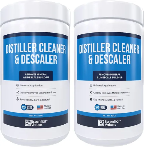 Vista 8 de Essential Values Descalcificador Universal - Solución de Descalcificación de Espresso - Limpiador de Máquina de Café - Ácido Cítrico para Hervidor