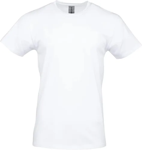 Vista 3 de Gildan, G5000 - Camiseta de algodón grueso para hombre, paquete múltiple