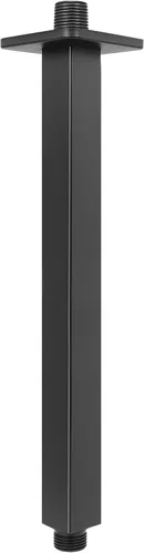 Vista 15 de NearMoon - Brazo de ducha montado en techo con brida, conexión universal 1/2 NPT, brazo de ducha recto cuadrado para cabezal de ducha de lluvia