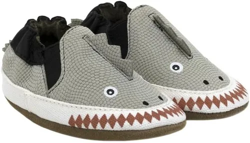 Vista 2 de Robeez Zapatos de cuna antideslizantes con suela suave para bebés y niños pequeños