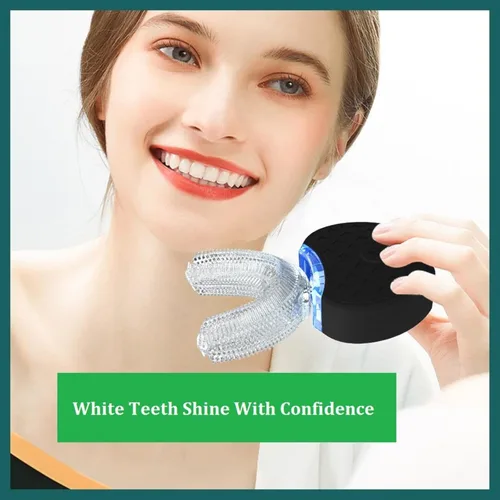 Vista 5 de VIDECOR Cepillo de dientes ultrasónico, cepillo de dientes automático en forma de U de 360°, IPX7, resistente al agua, cepillo de dientes eléctrico