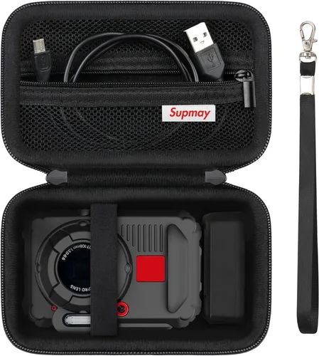 Funda de transporte compatible con KODAK PIXPRO WPZ2, resistente al agua, a prueba de golpes, a prueba de polvo, WiFi, funda de viaje con bolsillo