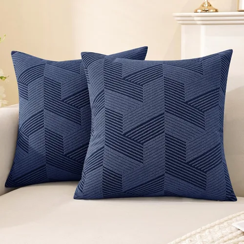Vista 33 de JIVINER - Juego de 2 fundas elásticas para sillas de comedor, fundas geométricas de jacquard para sillas de comedor, fundas lavables para sillas
