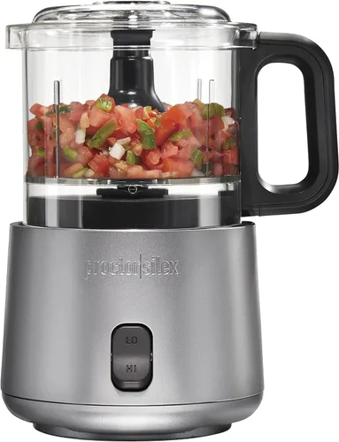 Proctor Silex Picadora eléctrica duradera de verduras y mini procesador de
