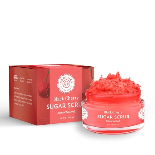 Sugar Lip Scrub | Exfoliante e hidratante ultrahidratante para labios secos o agrietados | Manteca de karité y exfoliantes de azúcar cruda | Puro y