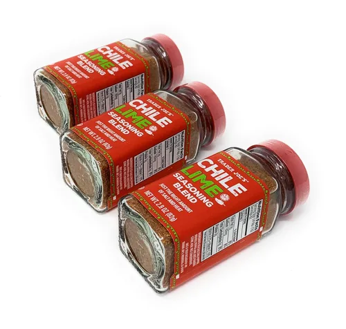 Vista 7 de Condimento de lima y chile de Trader Joe's, 2.9 onzas, paquete de 3