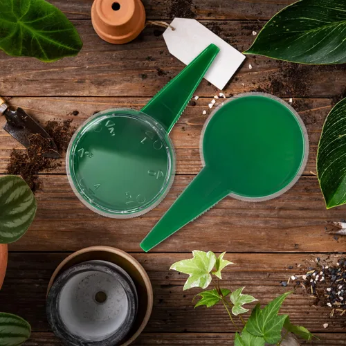 Vista 7 de TXIN Esparcidor de semillas de mano, 2 piezas, sembrador de semillas para semillas pequeñas, mini herramienta de sembradora de mano portátil