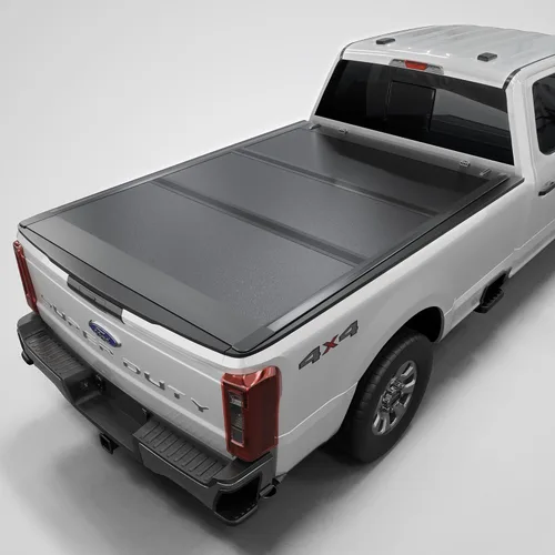 Vista 14 de Toptiny - Cubierta de cama de camioneta plegable de perfil bajo, se adapta a Ford F-150 2004-2014 de 5'5" de largo (66")