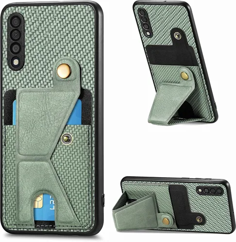 Vista 228 de Funda para Oppo K10x / OnePlus Nord CE 2 Lite 5G Funda para Realme 9 5G / 9 Pro / Q5 / V25 Funda de piel sintética con ranuras para tarjetas