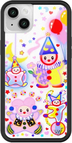 Vista 80 de Fundas Wildflower - Compatibles con Apple iPhone 13/14 Protector de goma negro, Certificado de prueba de caída de 4 pies, propiedad de mujeres