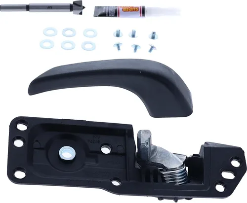 Vista 7 de 565530 - Manija de puerta interior, frontal, lado del conductor, color negro texturizado, se vende individualmente para Chevy Silverado 2500 HD