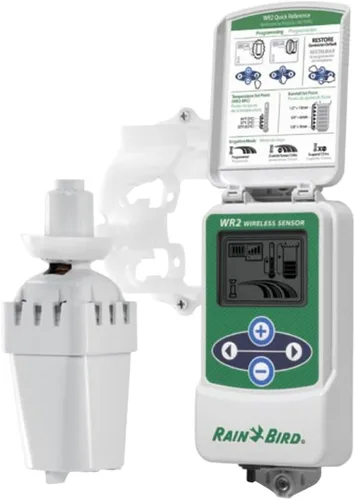 Rainbird - Sistema inalámbrico de sensor de lluvia y congelación con 1 interfaz de controlador y 1 sensor