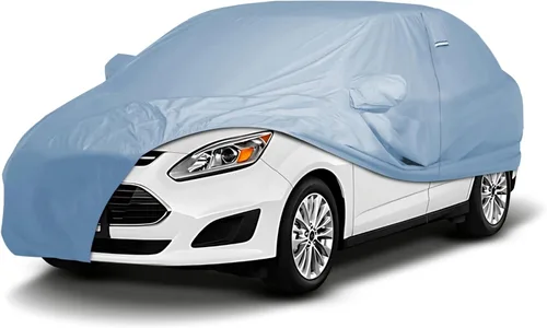 Vista 46 de iCarCover Funda Premium para Automóvil para Ford Mustang Coupe Convertible GT Mach 1 Saleen Fastback SOV 1979-2004, de Servicio Pesado, Impermeable