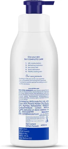 Vista 10 de Nivea Loción Corporal Hidratación de Aloe 13.5 fl oz