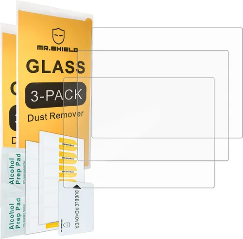 Vista 2 de Mr.Shield Protector de pantalla compatible con cámaras Sony ZV-1 ZV1 / ZV1F / ZV-1F [vidrio templado] [3 unidades] [vidrio japonés con dureza 9H]