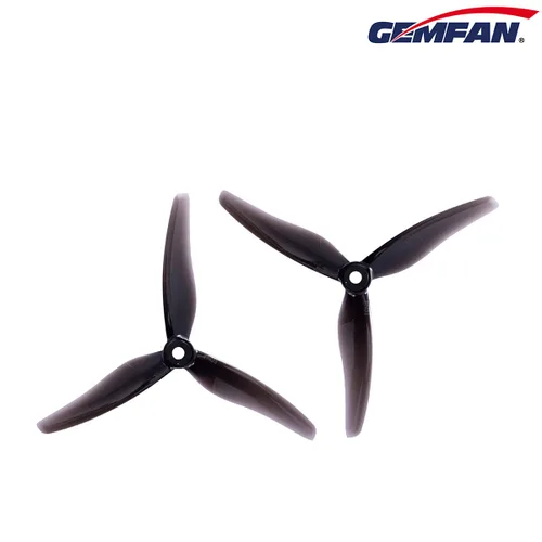 Vista 3 de Gemfan Hurricane 51433 3-Blades PC Props Compatible 2206-2306 Motor sin escobillas para Popo RC Quadcopter FPV Racing/Freestyle Drone 16pcs 8CW 8CCW