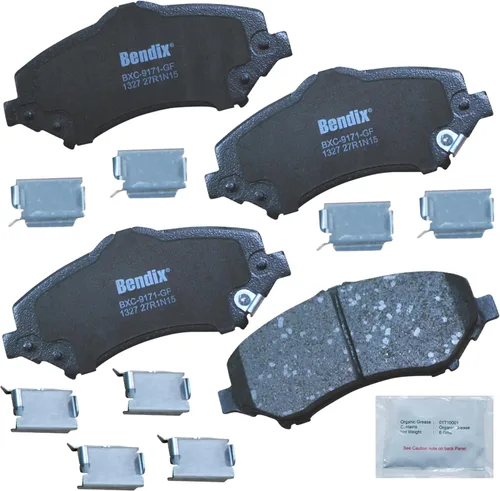 Vista 380 de Bendix Pastillas de freno delanteras de cerámica Priority1 CFC465AK2 para Acura EL 2005-1997, Honda Civic 2011-1996, Insight 2014-2010