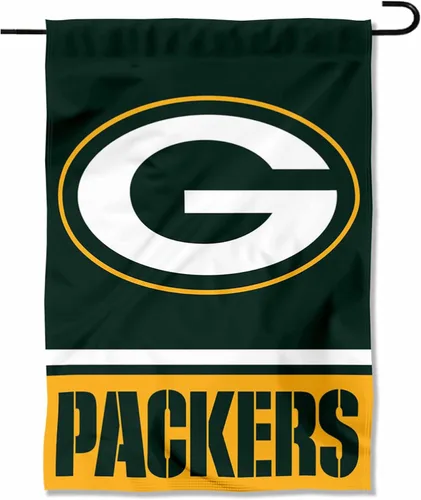 Green Bay Packers bandera de jardín de dos lados